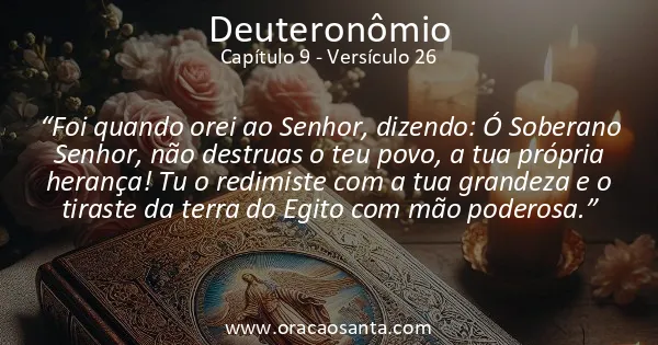 Deuteronômio 9:26