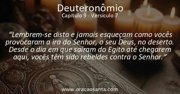 Deuteronômio 9:7
