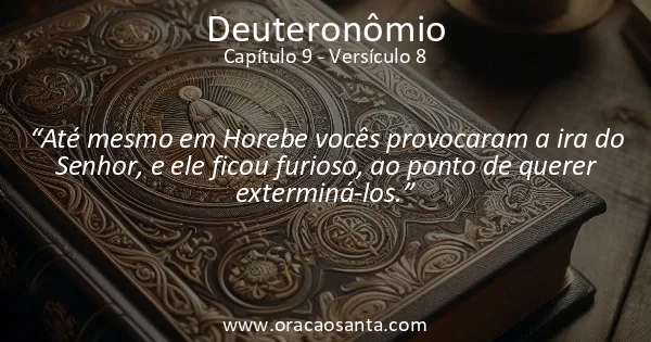 Deuteronômio 9:8