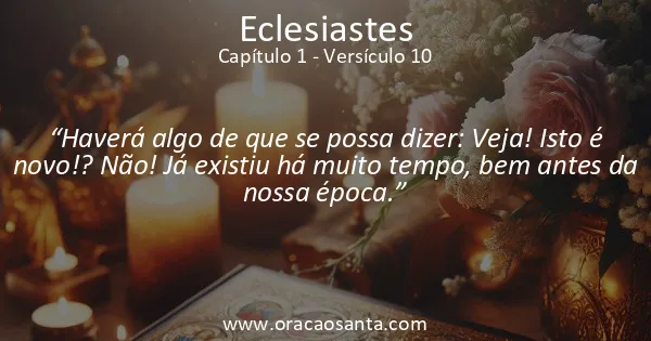 Eclesiastes 1:10