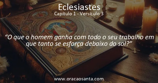 Eclesiastes 1:3