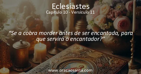 Eclesiastes 10:11