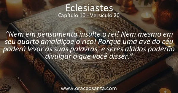 Eclesiastes 10:20