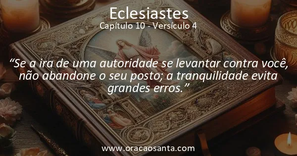 Eclesiastes 10:4