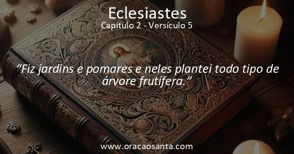 Eclesiastes 2:5
