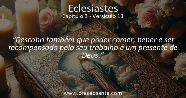 Eclesiastes 3:13