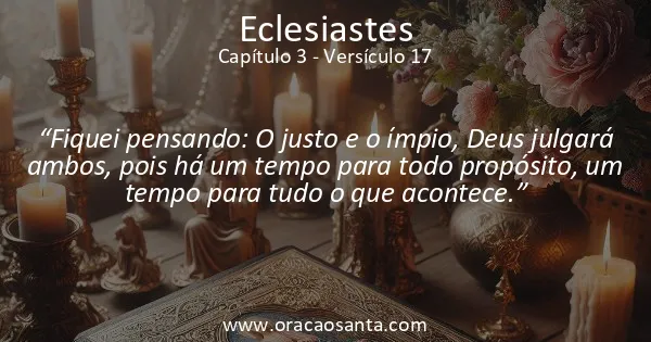 Eclesiastes 3:17