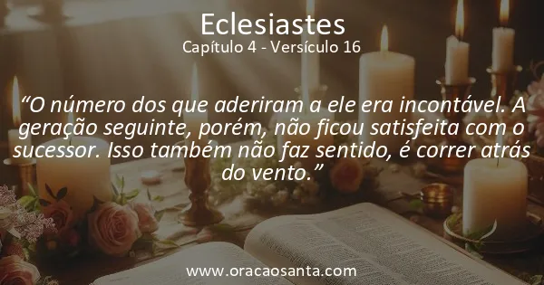Eclesiastes 4:16