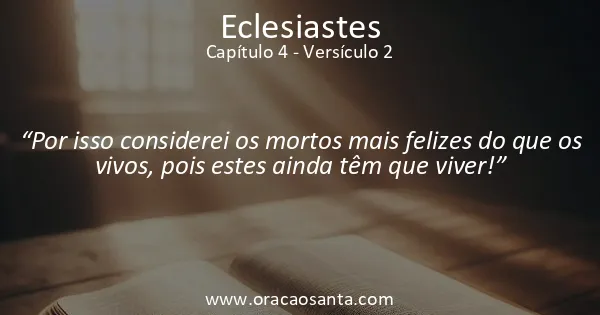 Eclesiastes 4:2