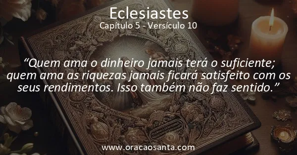 Eclesiastes 5:10
