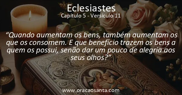 Eclesiastes 5:11