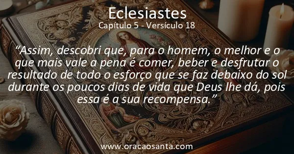 Eclesiastes 5:18