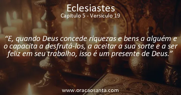 Eclesiastes 5:19