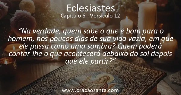 Eclesiastes 6:12