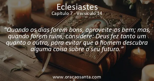 Eclesiastes 7:14