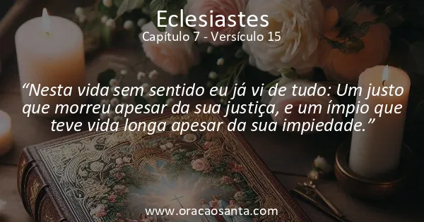 Eclesiastes 7:15