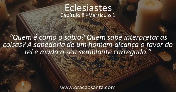 Eclesiastes 8:1