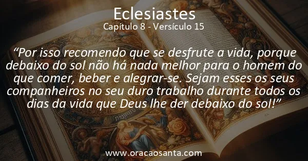 Eclesiastes 8:15