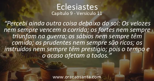 Eclesiastes 9:11