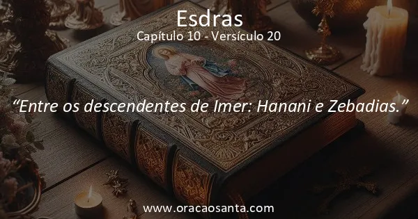 Esdras 10:20