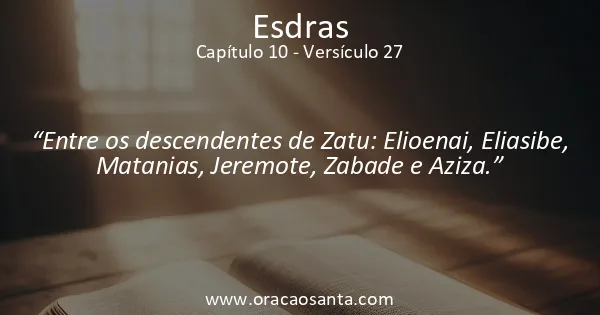 Esdras 10:27