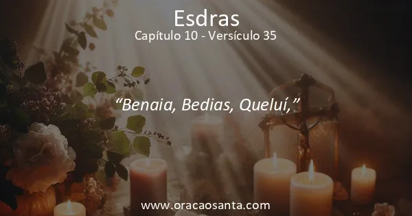 Esdras 10:35