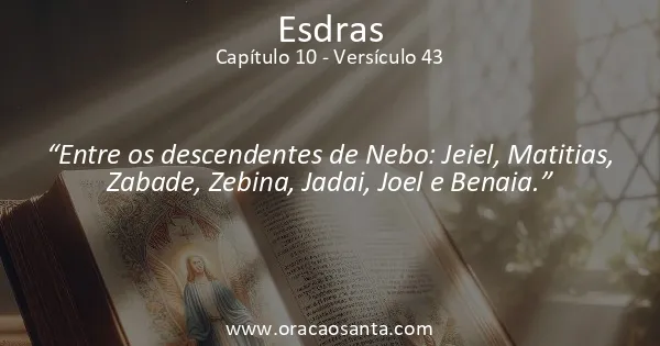 Esdras 10:43