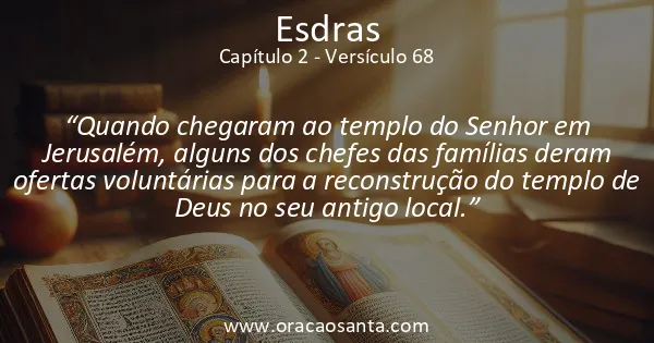 Esdras 2:68
