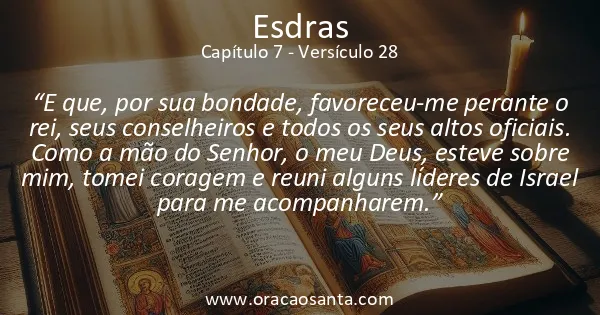 Esdras 7:28