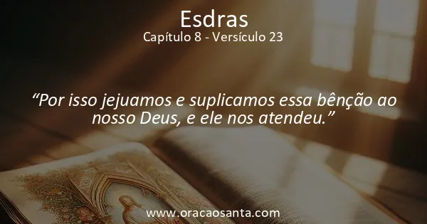 Esdras 8:23