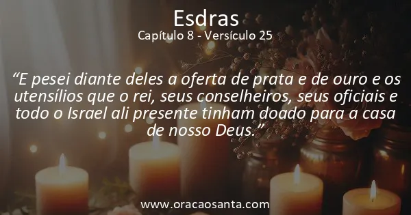 Esdras 8:25