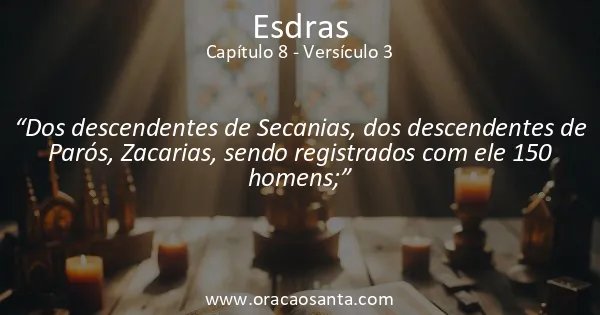 Esdras 8:3