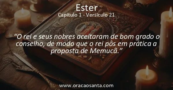 Ester 1:21