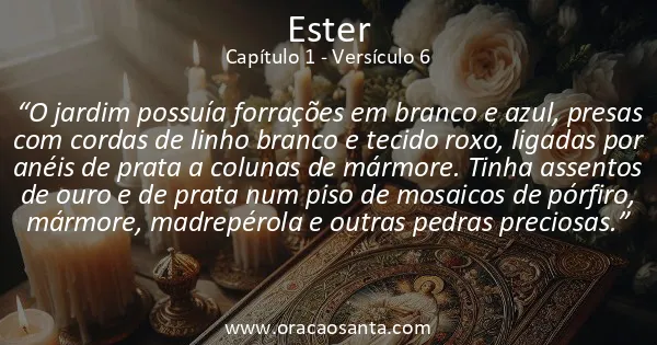 Ester 1:6