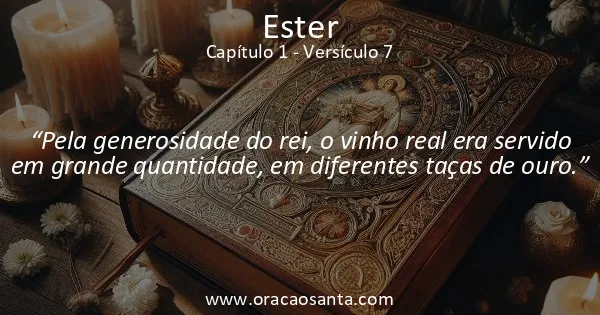 Ester 1:7