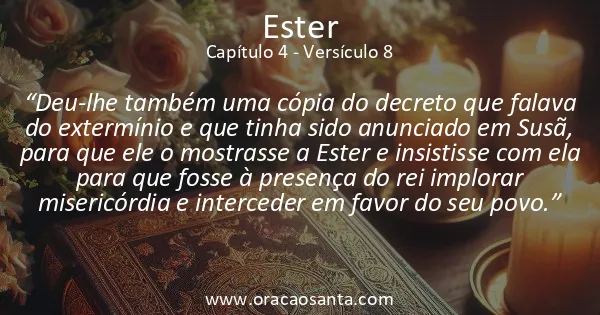 Ester 4:8