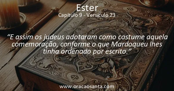 Ester 9:23