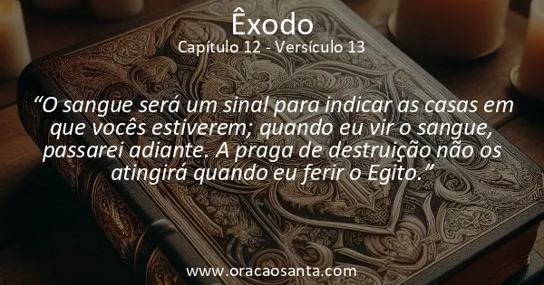 Êxodo 12:13