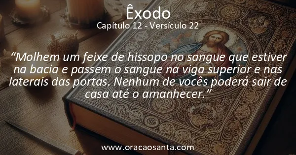 Êxodo 12:22