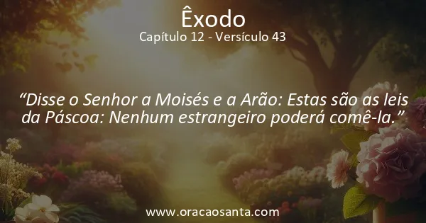 Êxodo 12:43