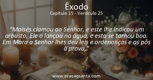 Êxodo 15:25