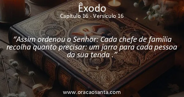 Êxodo 16:16
