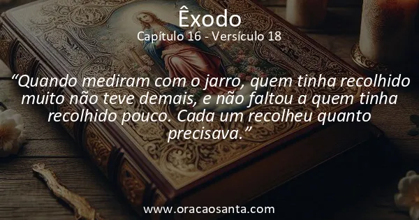 Êxodo 16:18