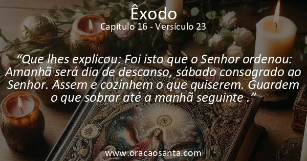Êxodo 16:23