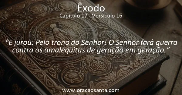 Êxodo 17:16
