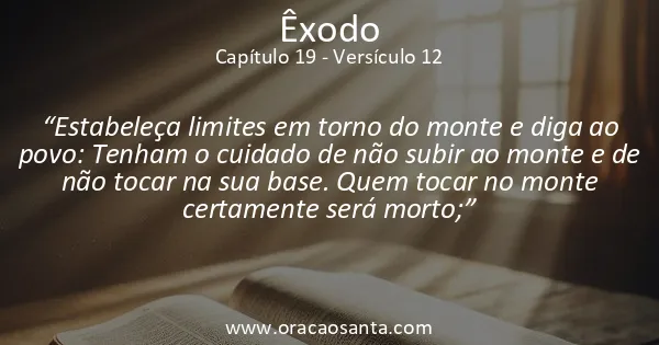 Êxodo 19:12