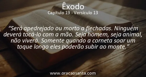 Êxodo 19:13
