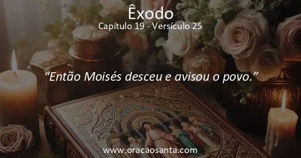 Êxodo 19:25