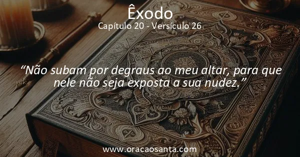 Êxodo 20:26