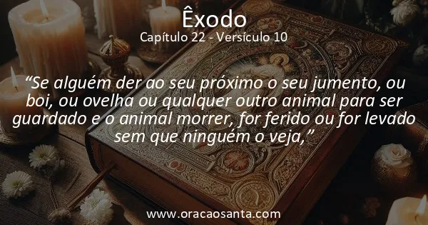 Êxodo 22:10